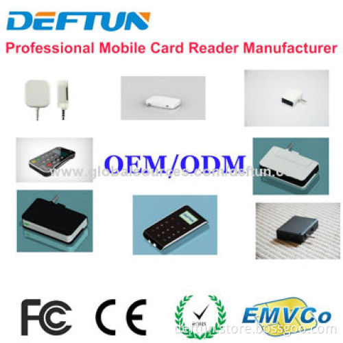 Mobile Phone 3.5mm Audio Jack Magnetic Chip Card Reader/Writer, Low-battery ConsumptionNew